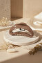 Shiny Brown Curved Design Claw Clip Hair Accessory Stylish and Convenient for Women - 6