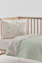 Galida Waffle 100% Cotton Baby Pique Set - Sage - 2