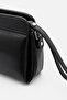 Women's Leather Look Portfolio Bag with Adjustable Strap Daily Shoulder Bag - 4