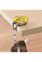Foldable Bag Hanger Rose Design Table Edge Bag Holder Hanger Bracket Women's Bag Hook