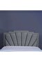 URANUS HEADBOARD CHANEL GREY L-160 : H-125 CM - 3
