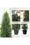 Outdoor Artificial Cedar Topiary, Artificial Cedar Tree, Potted Artificial Cypress, UV Protected, Artificial Greenery for Home Decor 4Ft (120CM) - 5