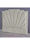 URANUS HEADBOARD VELVET WHITE L-160 : H-125 CM - 4