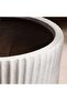 Darus Polyresin Planter Dia36x58cm - Off White - 2