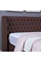 NEPTUNE HEADBOARD VELVET BROWN L-140 : H-125 CM