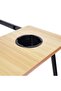 Russet Foldable Laptop Table 55x32x25cm - Natural - 7