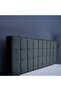 HERMONIA HEADBOARD CHANEL DARK GREY L-200 : H-125 CM - 3