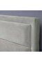 TROJAN HEADBOARD VELVET WHITE L-180 : H-125 CM - 4