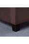 GALIA BASE VELVET BROWN 140X200 CM - 5
