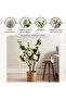 Camellia Artificial Tree With Flowers H90cm - White - 4