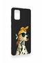 Samsung-A71 Compatible Cool Dalmatian Patterned Silicone Case - 3