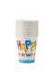 Aura 10-piece Disposable Birthday Party Cup Dia7x11cm -blue - 3