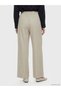 Vizyon New Season Elastic Waist Wide Leg Women's Trousers - 4