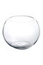 4-Piece Decorative Round Bowl Vase Clear 12x12cm