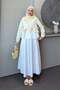 Ribbon Skirt Suit Yellow - 4