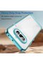 Nothing Phone (4A) Case Camera Protected Shock Absorbing Transparent Back Cover Blue - 3