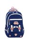 Primary School Girl's Bag Set of 3 Heart Pattern 40*30 cm Lunch Box Pencil Case Orthopedic - 5