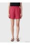 Vizyon New Season Elastic Waist 100% Linen Women's Shorts - 2