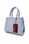 Livia Women's Gold Detailed Blue Cross Strap Shoulder Bag - 2