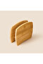 Bamboo Napkin Holder - Light Brown