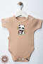 Unisex 100% Cotton Minimal Printed 0-12 Months 6-Piece Short Sleeve Baby Bodysuit Set - 4