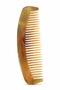 Natural Ox Horn Sparse Toothed Bone Comb Kt-171 - 18 cm for Curly and Wavy Hair - 2