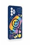 Samsung A53 Compatible Happing Smile Patterned Silicone Case - 2