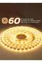 3M LED Strip Light Warm White 3000K USB Powered with Switch, 60 LEDs/M Flexible Tape Light - 2