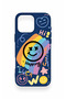 iPhone 16 Pro Max Compatible Happing Smile Patterned Silicone Case - 2