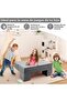 6-Piece Modular Sofa Set for Kids – Convertible into Various Shapes, Safe and Creative – Upholstered in Soft Foam with Removable and Washable Covers – Perfect for Playroom and Bedroom – - 4