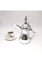 Arabic Coffee Pot Dallah Stainless Steel Traditional Arabic Coffee Server Tea Pot For Home Majlis Ramadan Hospitality