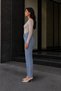 Julia Trend Pamella Blue Snow Wash High Waist Mom Fit Jeans - 2