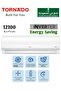 مكيف سبليت 1 طن 12100 BTU إنفرتر - تبريد فقط، ضاغط T3 استوائي، زعانف ذهبية، درع بلازما
