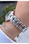 New Season Silver Color Women's Wristwatch - with Bracelet Gift - 5