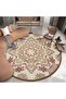 Decorative Antiskid Round Mat Multicolour 120x120cm - 2