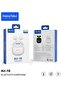 Haino Teko Wireless AIR-16 In-Ear Bluetooth Earphone Free Cover With Hook Original Quality Compatible For IOS And Androids White