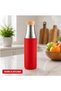 Sustainable Stainless Steel Water Bottle with Bamboo Lid and Silicone Sleeve – Eco-Friendly Reusable Insulated Sports Bottle for Travel, Gym, Office & Outdoor Use - 2