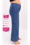 Plus Size Special Design Series Wide Leg Summer Women's Trousers - 2