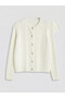 Vizyon New Season Hair Braid Patterned Women's Knitwear Cardigan - 5