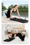 Resistance Band Exercise Machine Home Type Pilates Fitness Sports Set - Black - 5