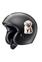 White Poodle Sticker Car, Motorcycle, Helmet, Laptop, Glass Sticker 13X8 cm - 3