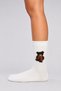 Women's 4-Pack Cotton Teddy Bear Patterned Socks - 3