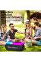 BS-611 Outdoor Wireless Speaker, Bluetooth Speaker with Wireless Microphone, USB/TF Card Support - 2