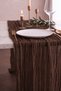 Bohemian Runner Tablecloth 100% Cotton Modern Home Decor Wedding Engagement Dowry Set - 2