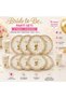 Premium Bride to Be Party Supplies 16 Piece Plate and Cup Set 8 Plates 8 Cups |   Bachelorette, Bridal Shower, Engagement, and Henna Concept - 5