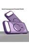 iPhone Air 5G 2025 Hard Silicone Hybrid Translucent Case | Slim Stylish Magnetic MagSafe Compatible Shockproof Protective Phone Cover (MCMPMN) – Eggplant Purple - 5