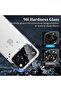 3 Pack Glass Camera Lens Protector Compatible with iPhone 17 Pro, HD Clear Shatterproof Lens Cover - 4