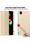 iPad Pro 12.9 Inch Smart Case with Pencil Holder & Auto Wake/Sleep - Champagne Gold - 3