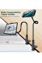 Universal Tablet Mount Holder 360 Flexible Lazy Arm Holder Clamp Mount Bracket Bed for 4"-10.6" iPad Air Pro mini, Samsung, Huawei Tab - 2