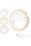 Selfie Ring Lights,LED Circle Phone Light for Laptop Camera Photography Video,Clip On Rechargeable Mini Light